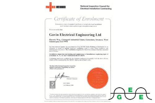 NIC EIC Hazardous Areas